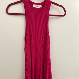 A.L.C. Fit and Flare Pink Dress
